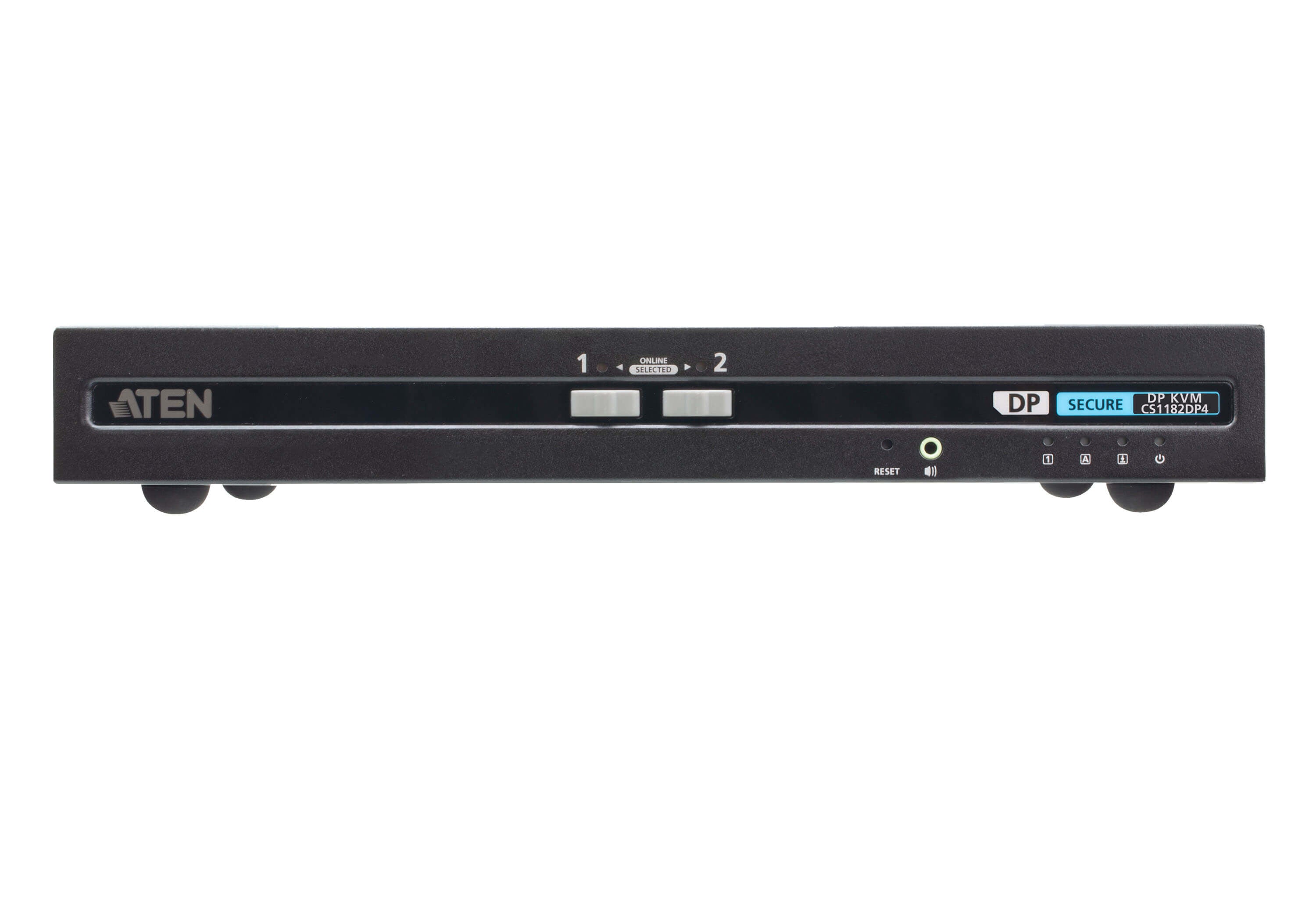 ATEN CS1182DP4 KVM-Switch – DP, 2× DP, 2× USB-A, 2× USB-B