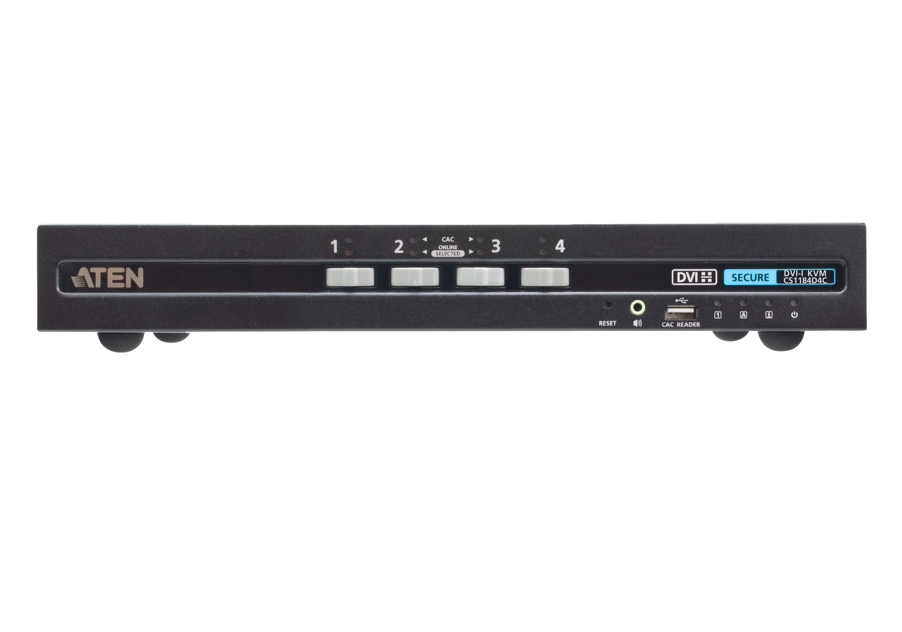 ATEN CS1184D4C KVM-Switch – DVI, 8× USB-B, 2× USB-A, 3,5 mm Audio