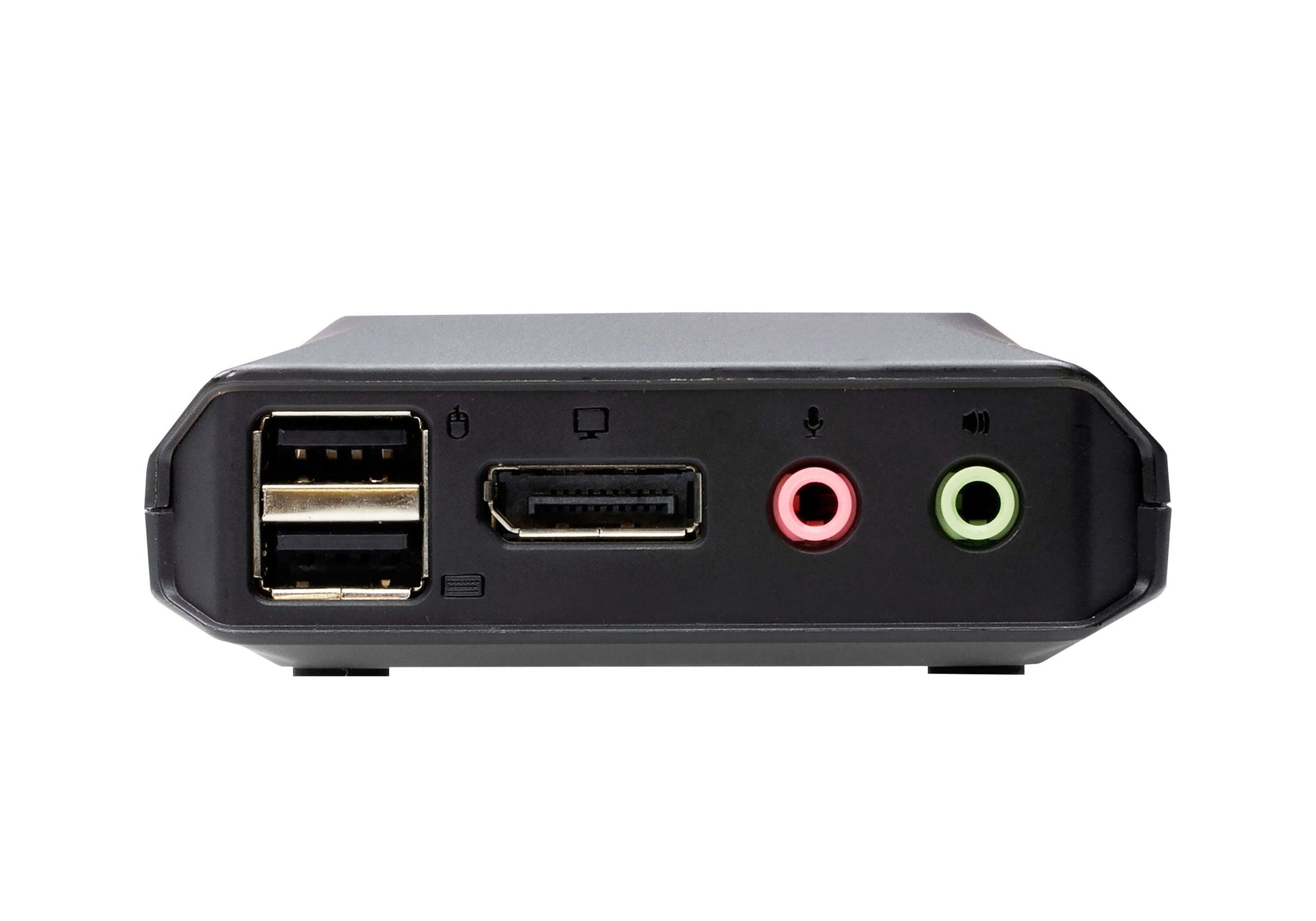 ATEN 2-Port DisplayPort KVM-Switch – 4096 × 2160, USB-C/USB-A Konsole, Audio