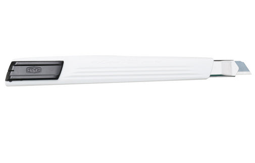 NT Cutter MNCR-A1 – Abbrechmesser 9 mm, einziehbar, Kunststoff, schwarz/weiss