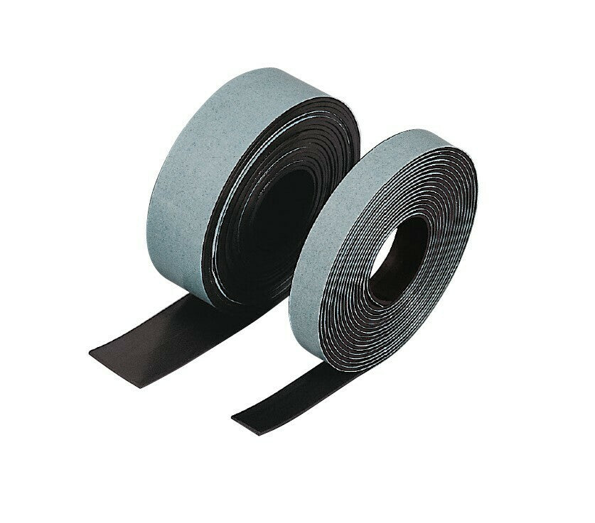 BEREC Magnetstreifen – 19 mm × 3 m, selbstklebend, schwarz