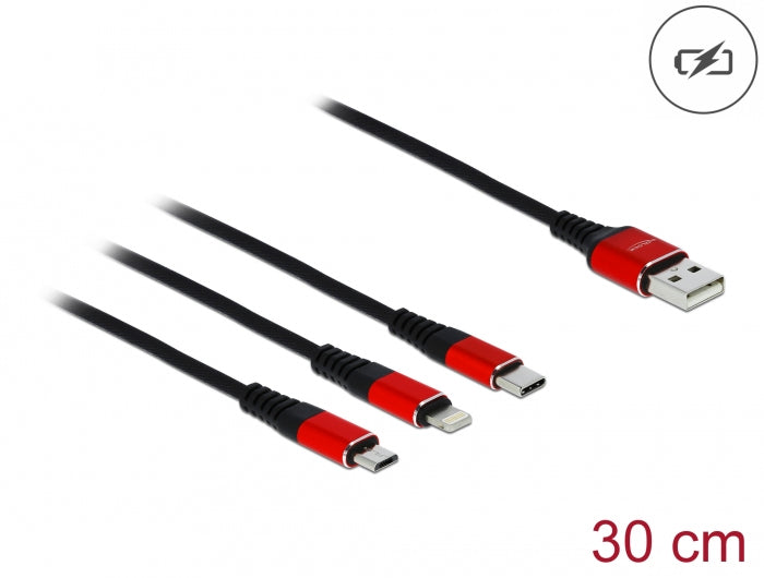 DeLOCK Travel Kit 2 Easy Edition USB-Hub – USB-C, 3× USB-A, für Windows/Mac/ChromeOS
