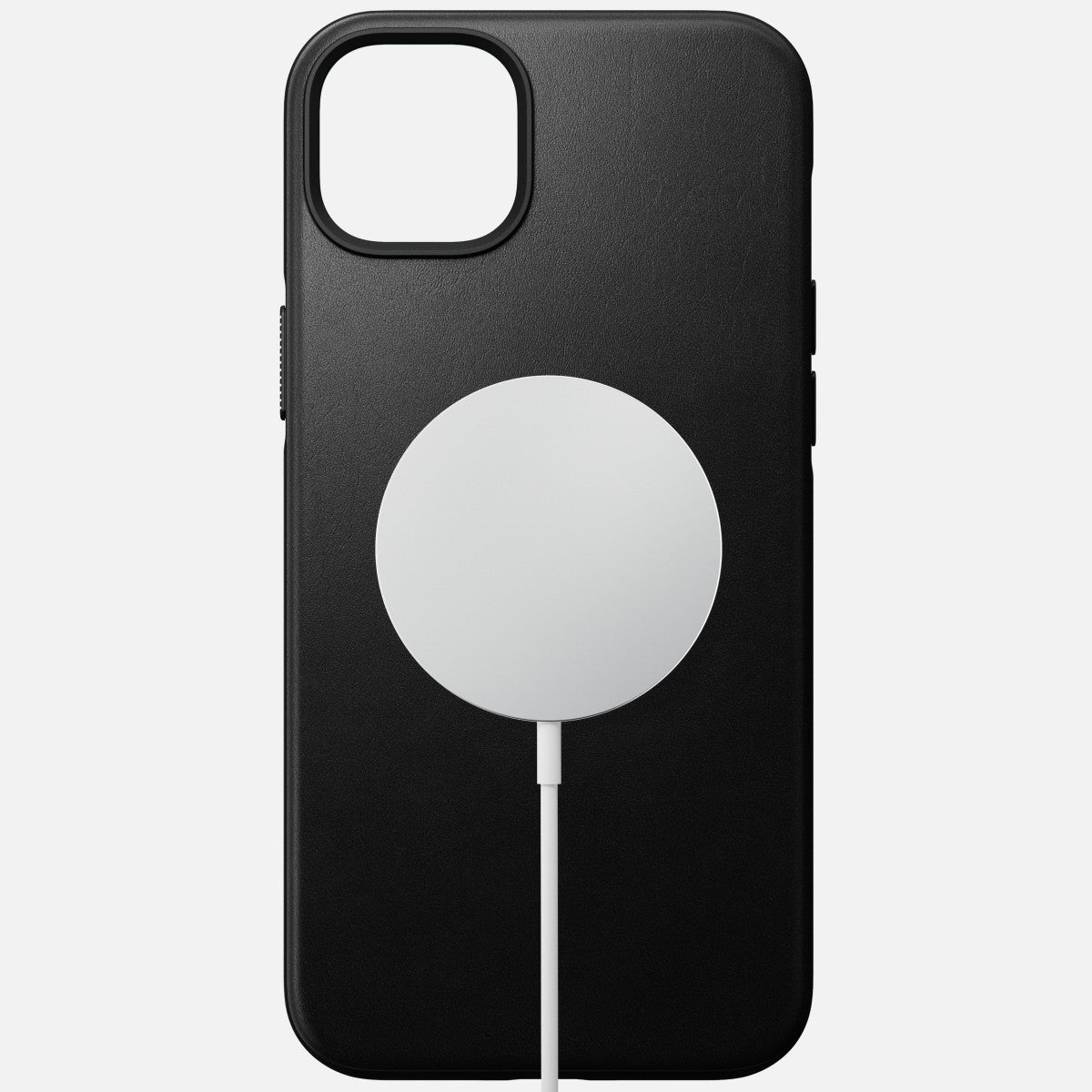 Nomad Backcover – für Apple iPhone 14 Plus – schwarz – Leder, fallsicher (bis 3 m)