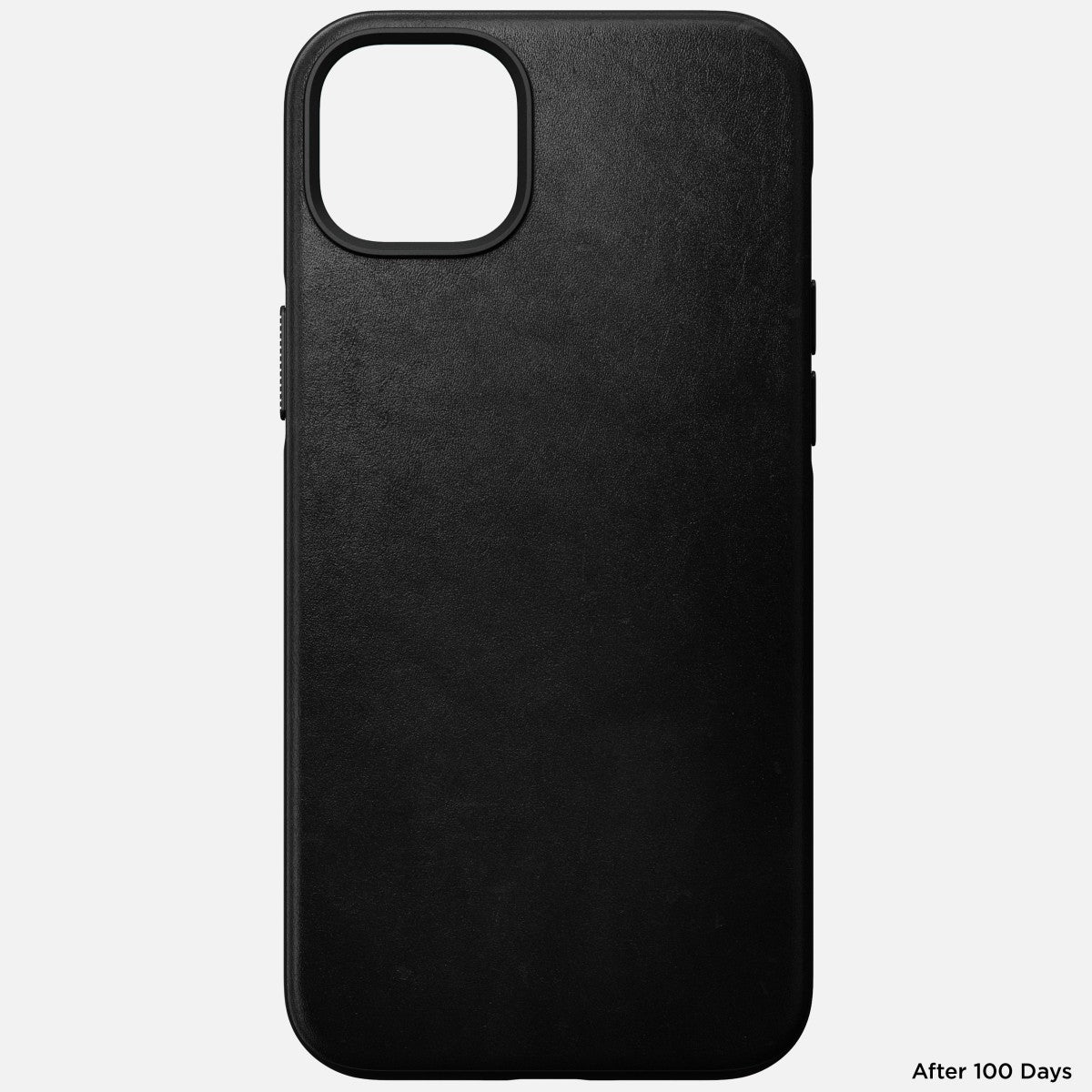 Nomad Backcover – für Apple iPhone 14 Plus – schwarz – Leder, fallsicher (bis 3 m)