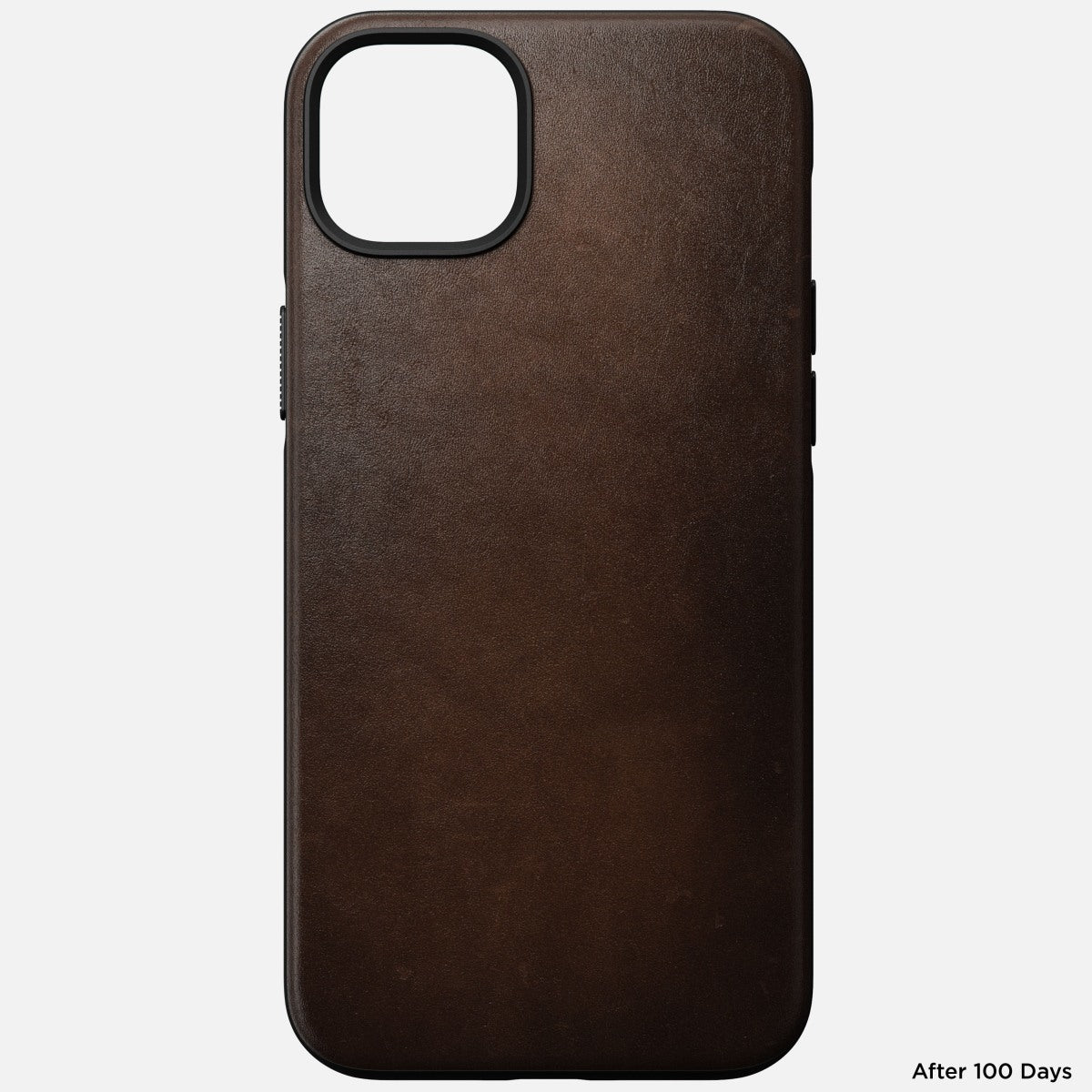 Nomad Modernes Case – für iPhone 14 Max, Rost, Leder, Sturzschutz bis 3 m