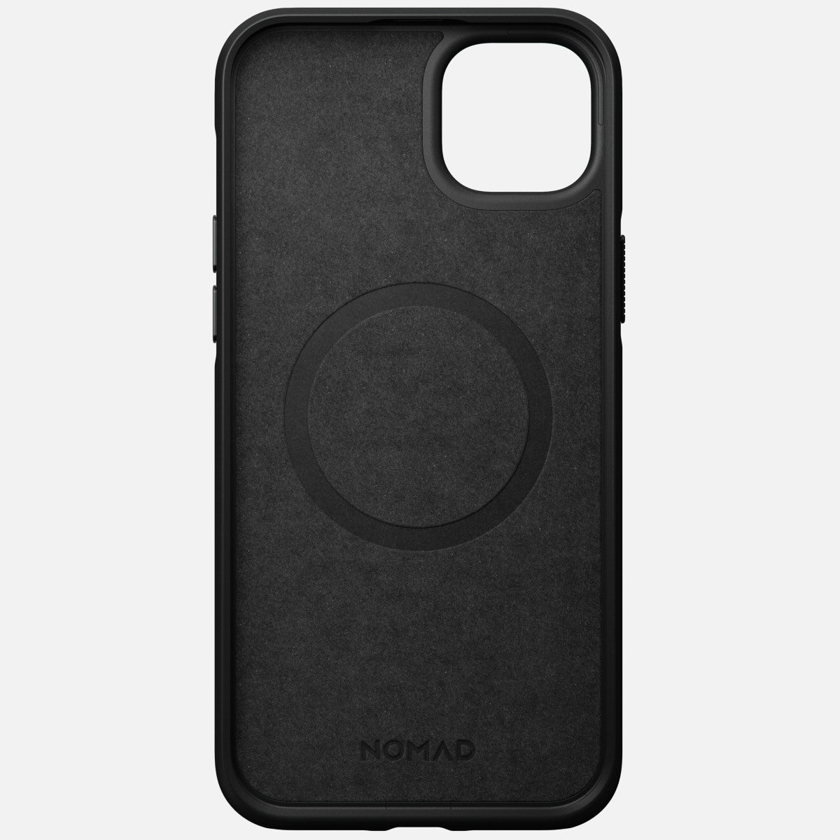 Nomad Backcover – für Apple iPhone 14 Plus – schwarz – Leder, fallsicher (bis 3 m)