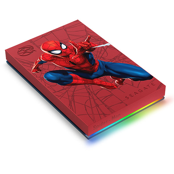 Seagate FireCuda Marvel Spider-Man SE 2 TB – USB 3,2 Gen 1, für Windows/Mac