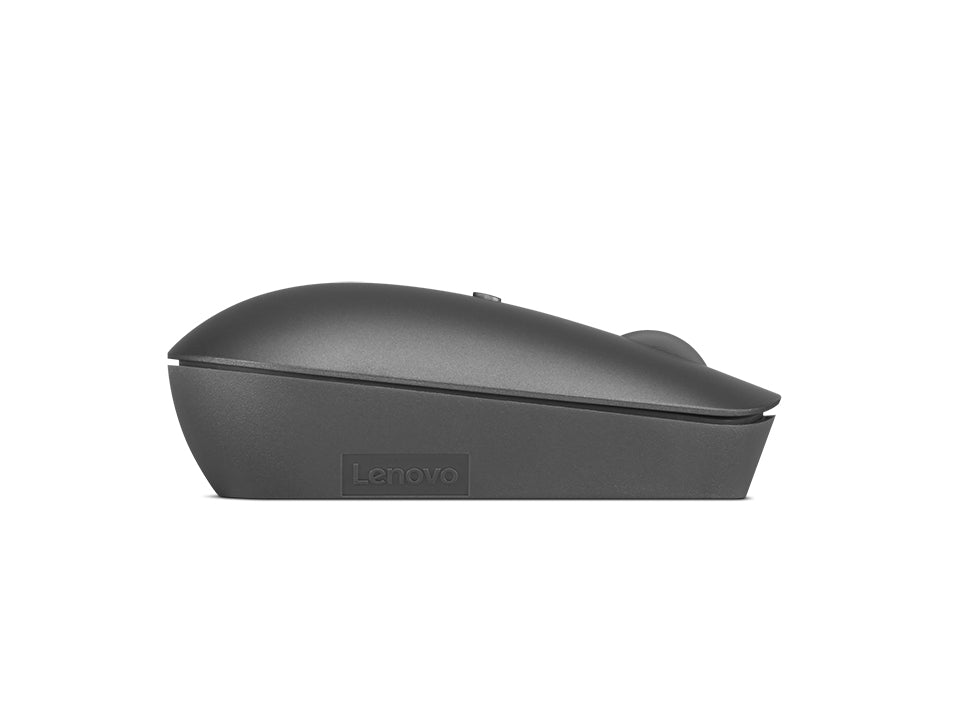 Lenovo 540 Maus – Maus – Kabellos (2,4 GHz), 2400 DPI, beidhändig, Grau