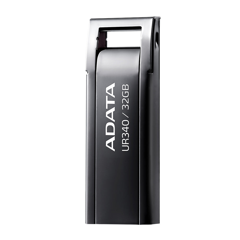 ADATA UR340 – 32 GB, USB Typ-A (USB 3.2 Gen 1), Metall, Schwarz