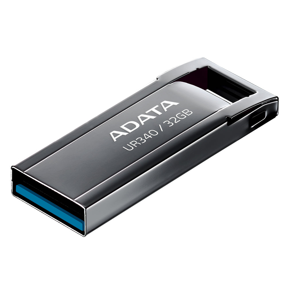 ADATA UR340 – 32 GB, USB Typ-A (USB 3.2 Gen 1), Metall, Schwarz