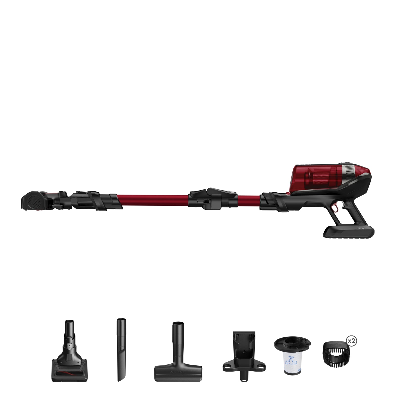 Rowenta Akkustaubsauger RH98A9WO, 2-in-1 – 45 min, 150 AW, Behälter 0,9 l