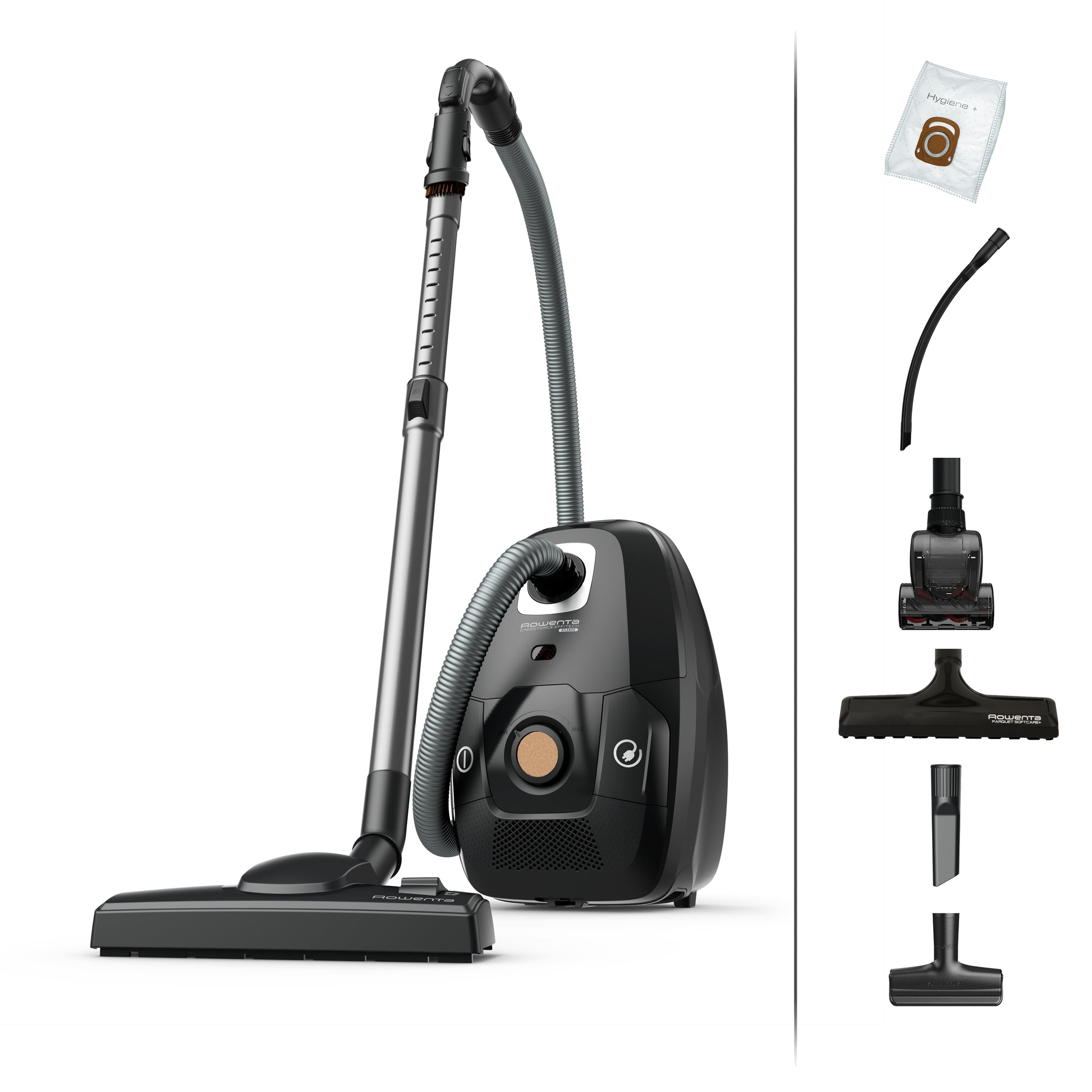 Rowenta Staubsauger Green Force RO6189 – 400 W, 4,5 l, Netzbetrieb, 5 Aufsätze