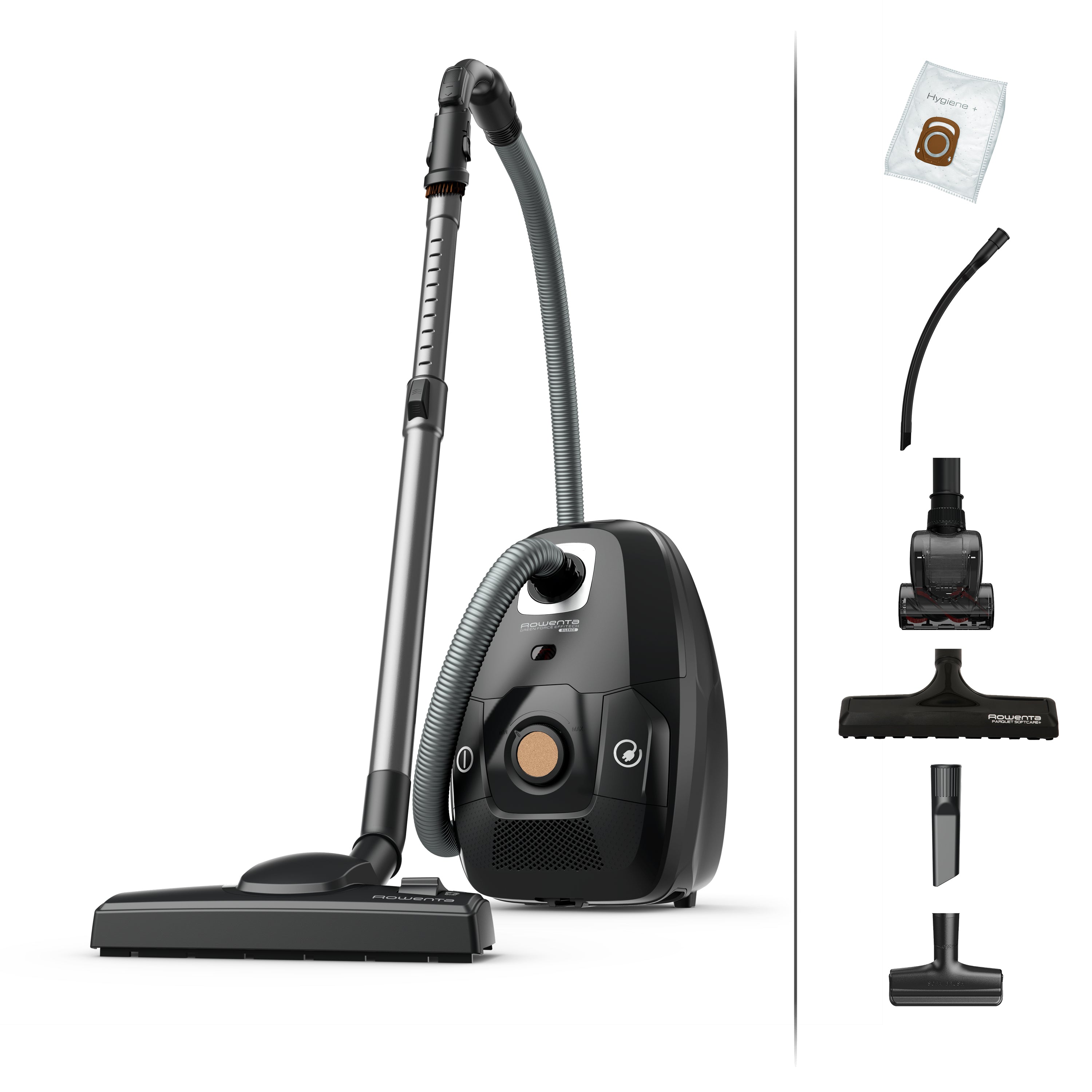 Rowenta Staubsauger Green Force RO6189 – 400 W, 4,5 l, Netzbetrieb, 5 Aufsätze