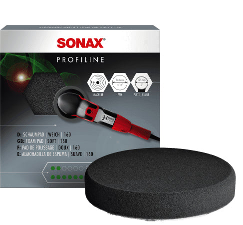 Sonax Polierpad extraweich AntiHolo – Ø 160 mm – 1 Stk.