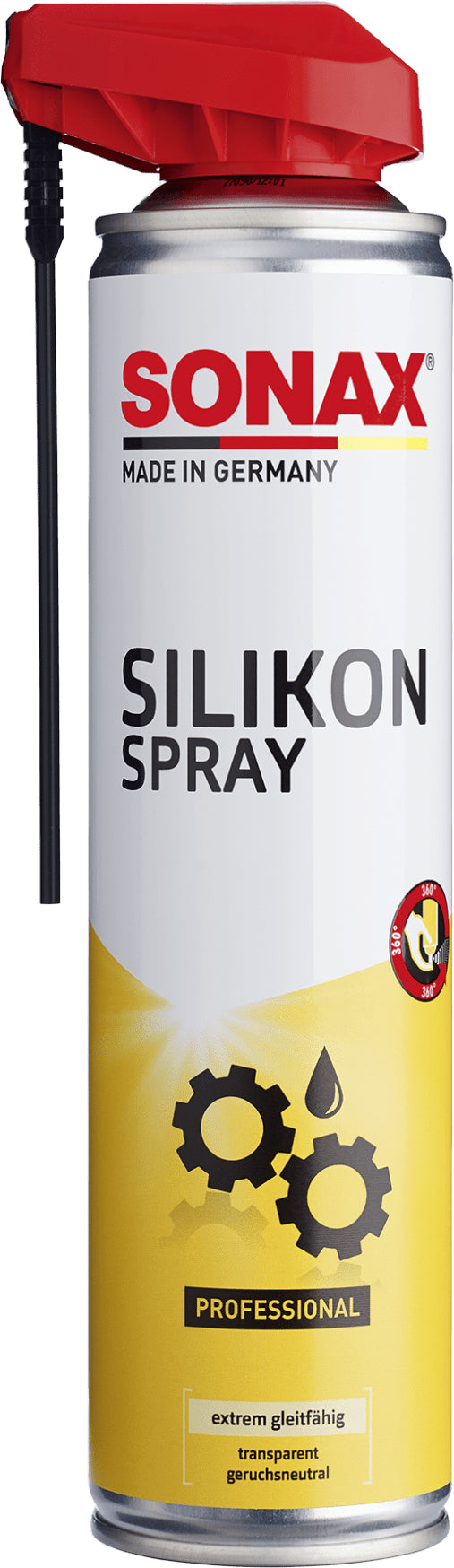 Sonax PROF Silikonspray EasySpray – für Aussen- & Innenraum – 400 ml – 1 Stk.