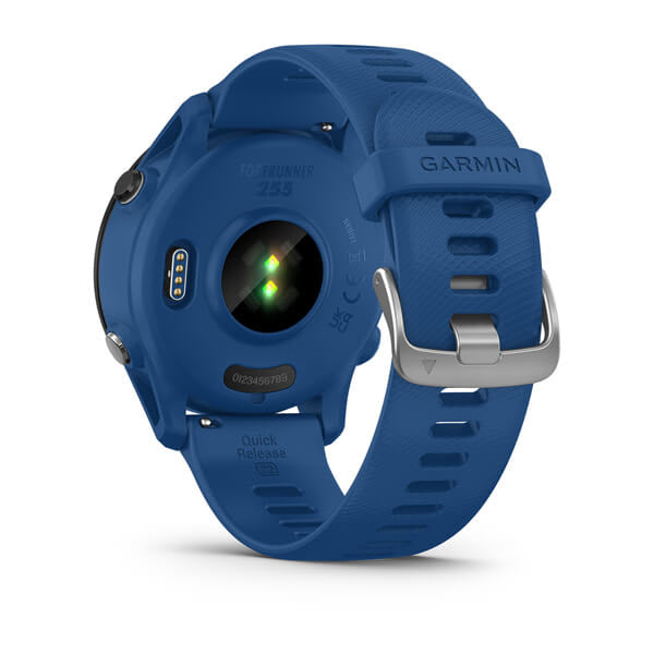 Garmin Forerunner 255 Basic – Smartwatch – 46 mm, 1,1", GPS, MIP, Gorilla Glass 3, 5 ATM, Tidal Blue
