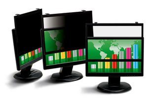 3M Displayschutz für 24" 16:10 Monitore – Schwarz