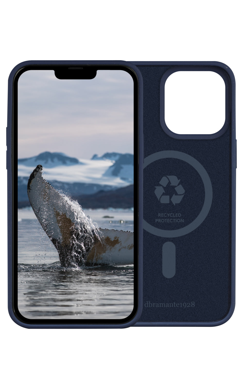 dbramante1928 Backcover – für Apple iPhone 14 Pro Max, Recycling-Kunststoff, blau