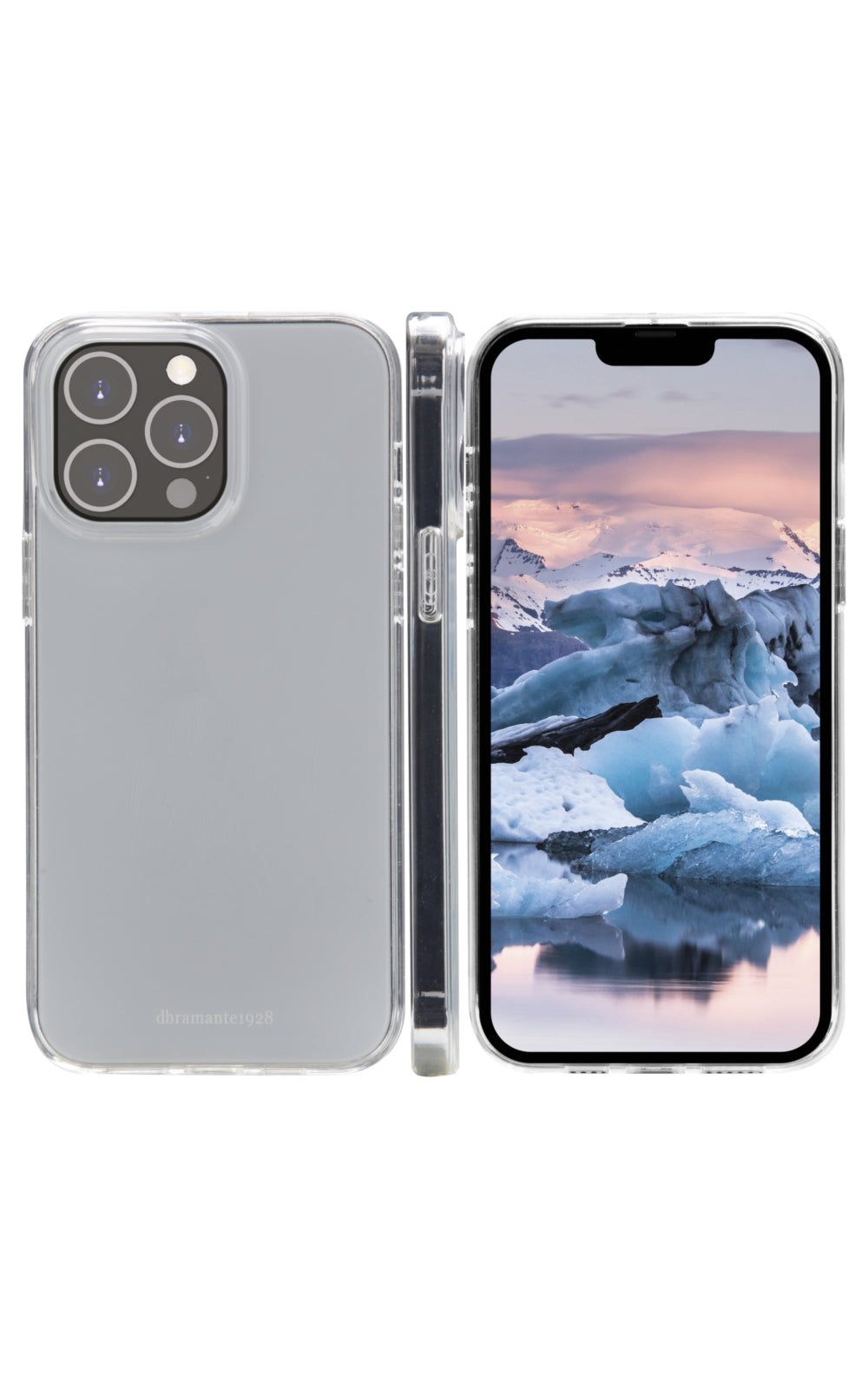 dbramante1928 Backcover – für Apple iPhone 14 Pro Max, Recycling-Kunststoff, transparent