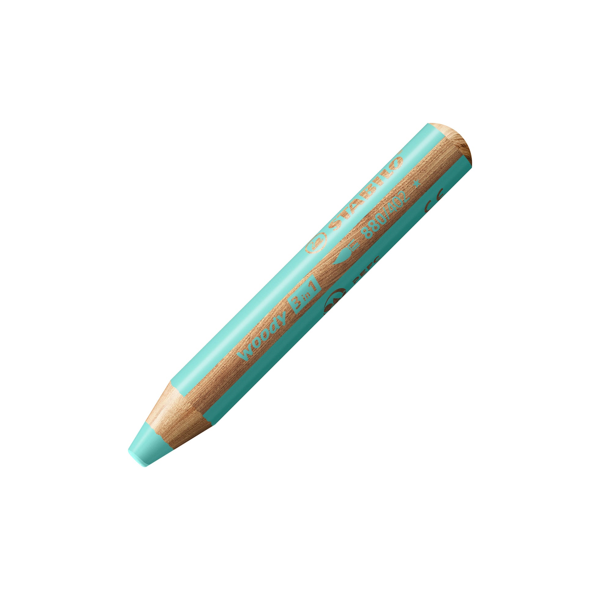 STABILO woody 3 in 1 – pastellblau, Ø 10 mm