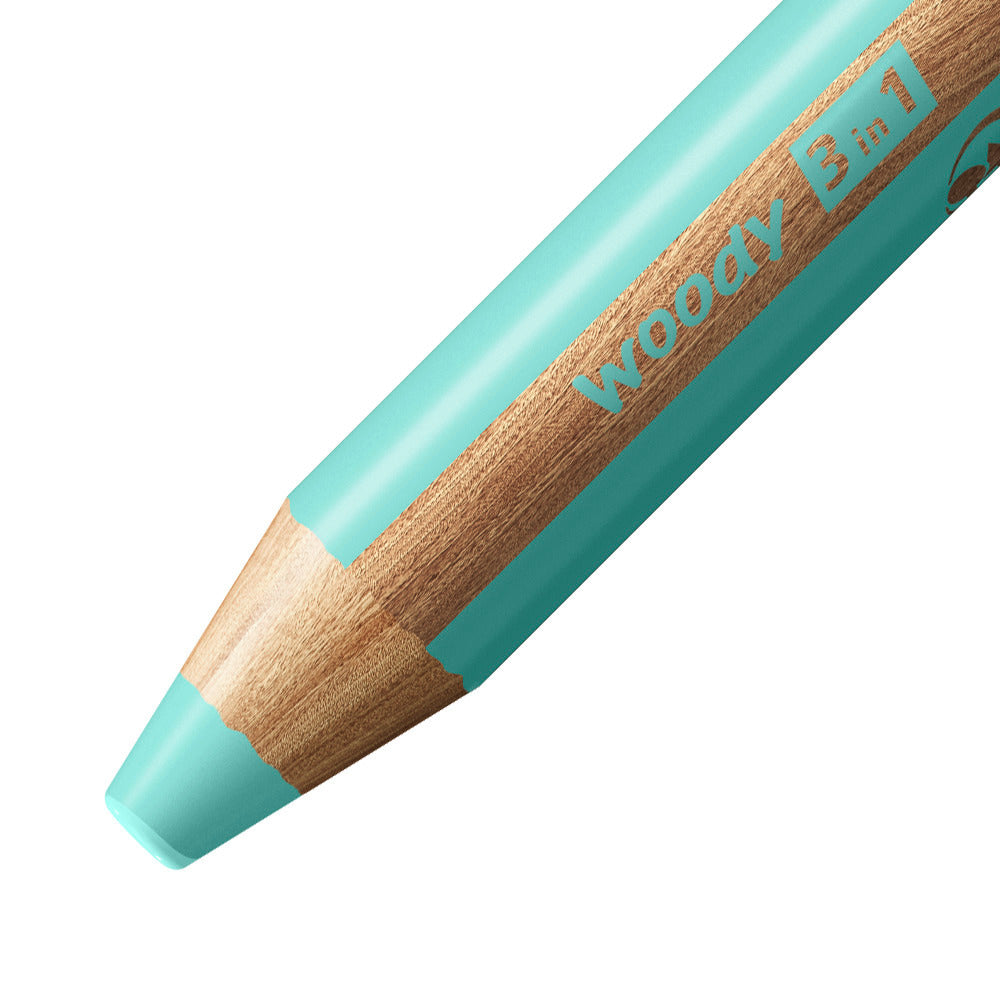 STABILO woody 3 in 1 – pastellblau, Ø 10 mm