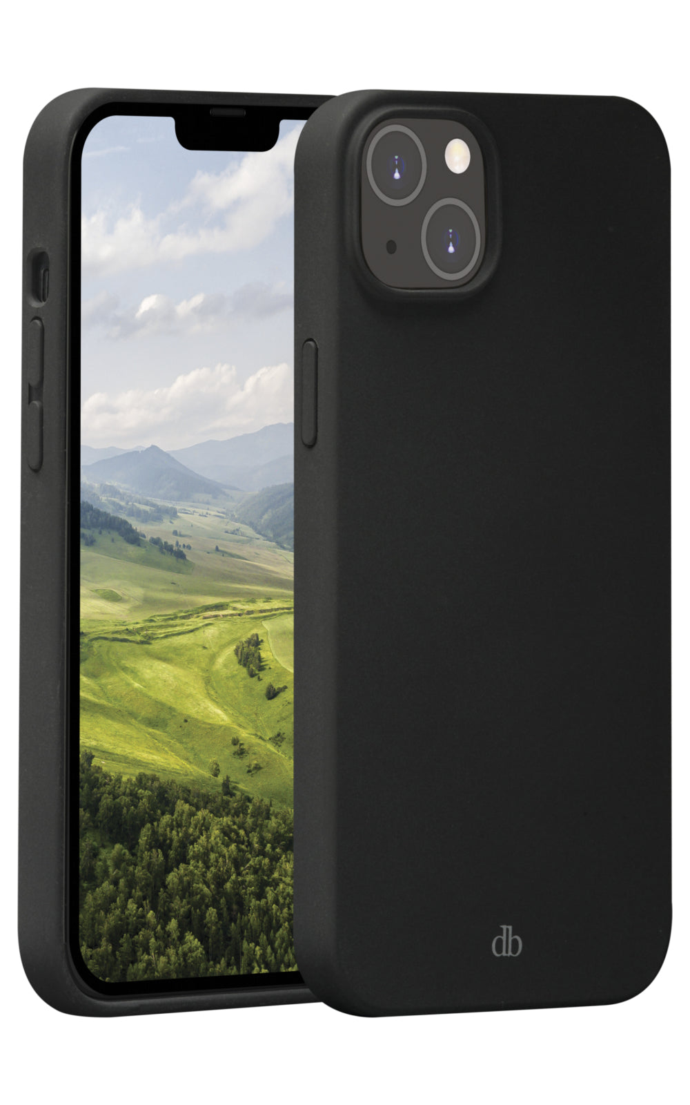 dbramante1928 Greenland Backcover – für Apple iPhone 14, Recycling-Kunststoff, schwarz
