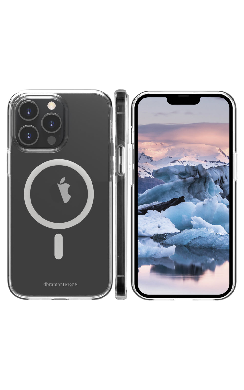 dbramante1928 Backcover – für Apple iPhone 14 Pro Max, MagSafe, Kunststoff, Transparent