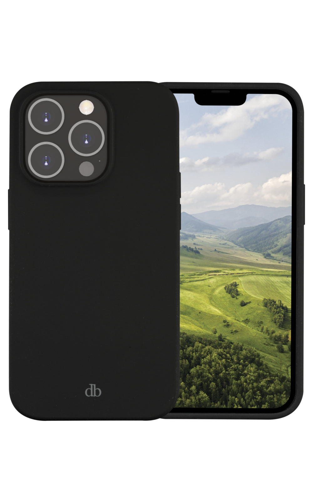 dbramante1928 Greenland Backcover – für Apple iPhone 14 Pro Max, Recycling-Kunststoff, schwarz