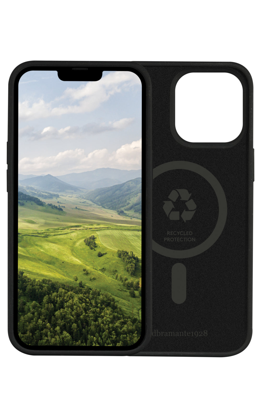dbramante1928 Monaco – Backcover – für Apple iPhone 14 Pro Max, Recycling-Kunststoff, Blau