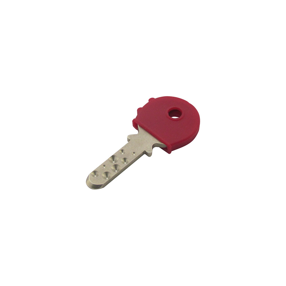 Rieffel Schlüsselkappe – Rot, Kunststoff, Ø 25 mm