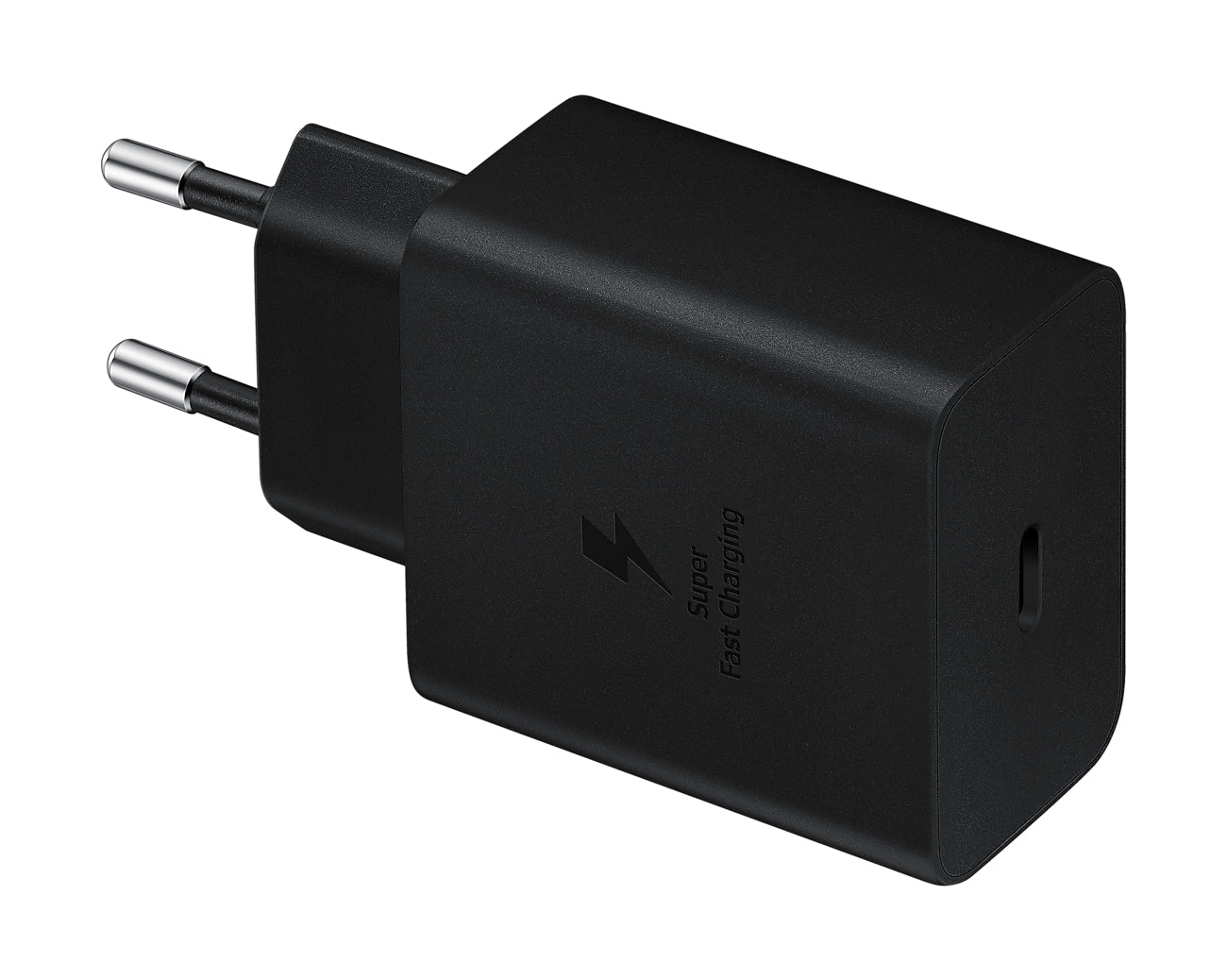 Samsung EP-T4510XBEGWW – Wandladegerät (USB-C PD 45 W) – inkl. 1,8 m USB-C-Kabel, Schwarz