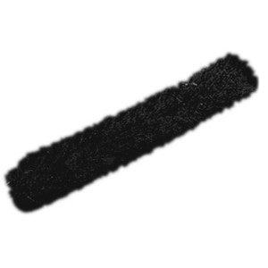 URSUS Pfeifenputzer, Chenilledraht, Schwarz, Ø 8 mm × 50 cm, 10 Stk.
