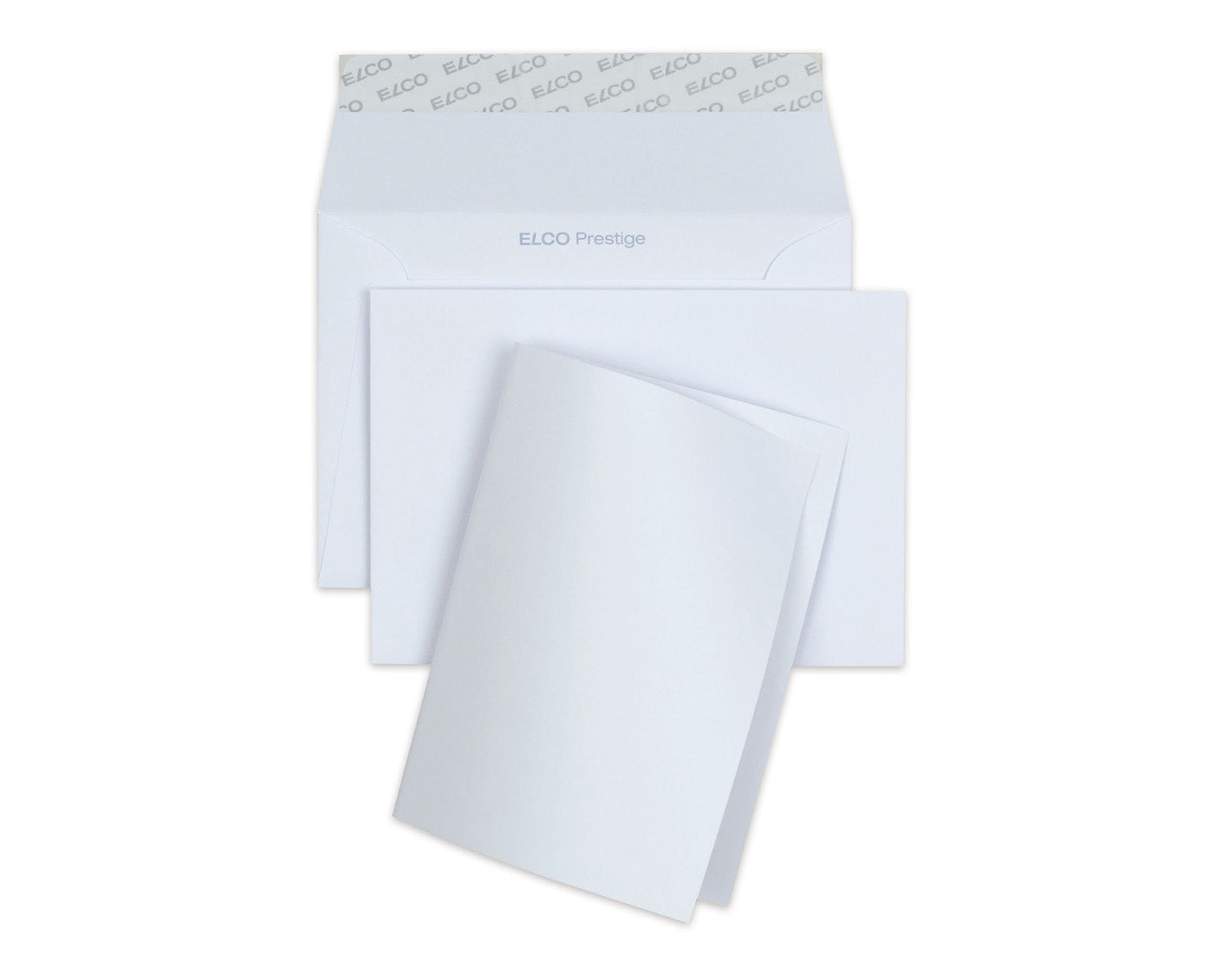 Elco Grusskarte – A6 (105 × 148 mm) – mit Umschlägen, hochweissem Karton, 10er Pack