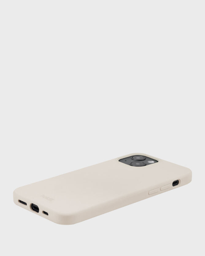 Holdit Backcover – für Apple iPhone 14 Plus, Silikon, Beige