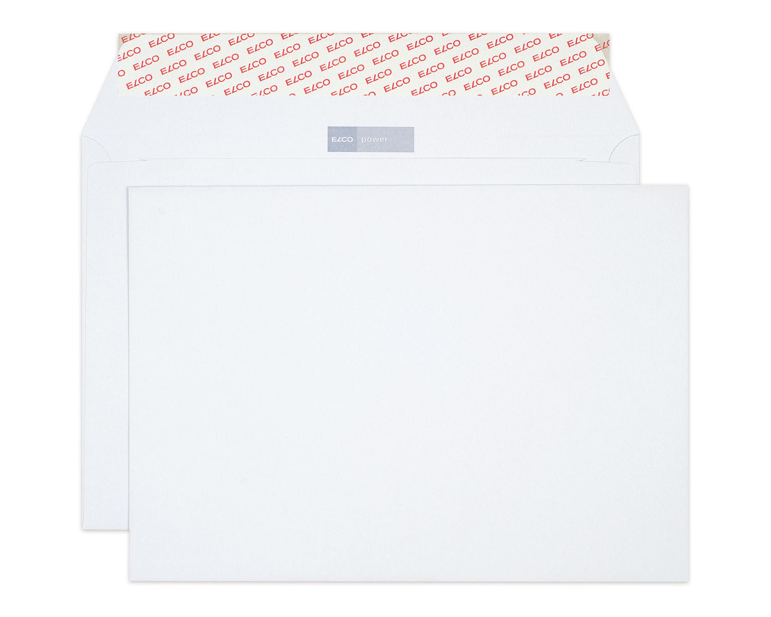 Elco Couvert C4 (324 × 229 mm), ohne Fenster, haftklebend (Optifix), weiss, 125 g/m² – 250 Stk.