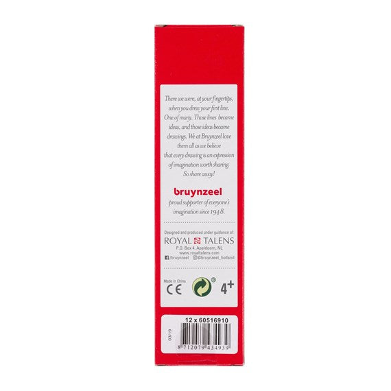 Bruynzeel Farbstift – schwarz, Ø 3,3 mm