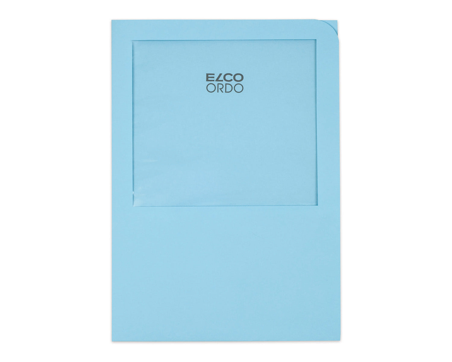 Elco Sichtmappe A4 – Blau, Papier, 100er-Pack