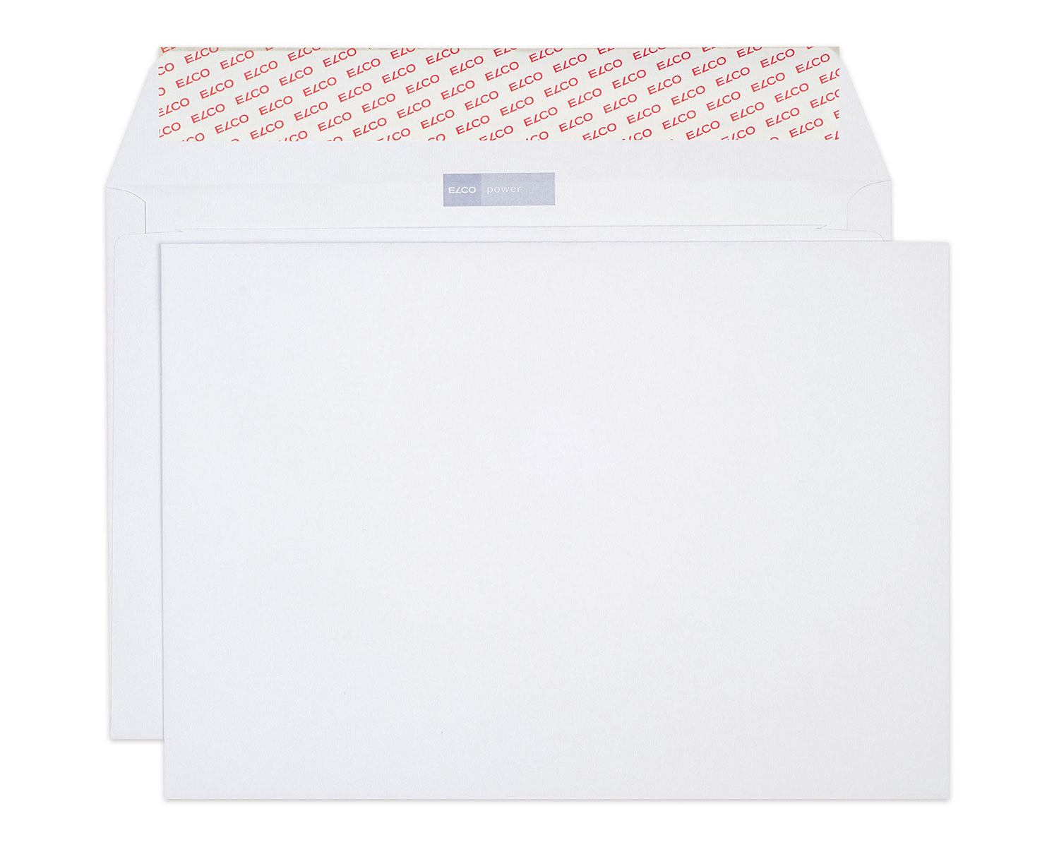 Elco Couvert B4 (353 × 250 mm), ohne Fenster, haftklebend (Optifix), weiss, 120 g/m² – 250 Stk.