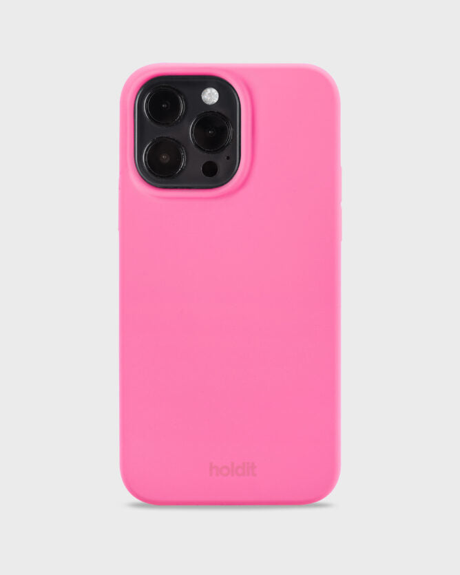 Holdit – Backcover – für Apple iPhone 14 Pro Max – pink – Silikon