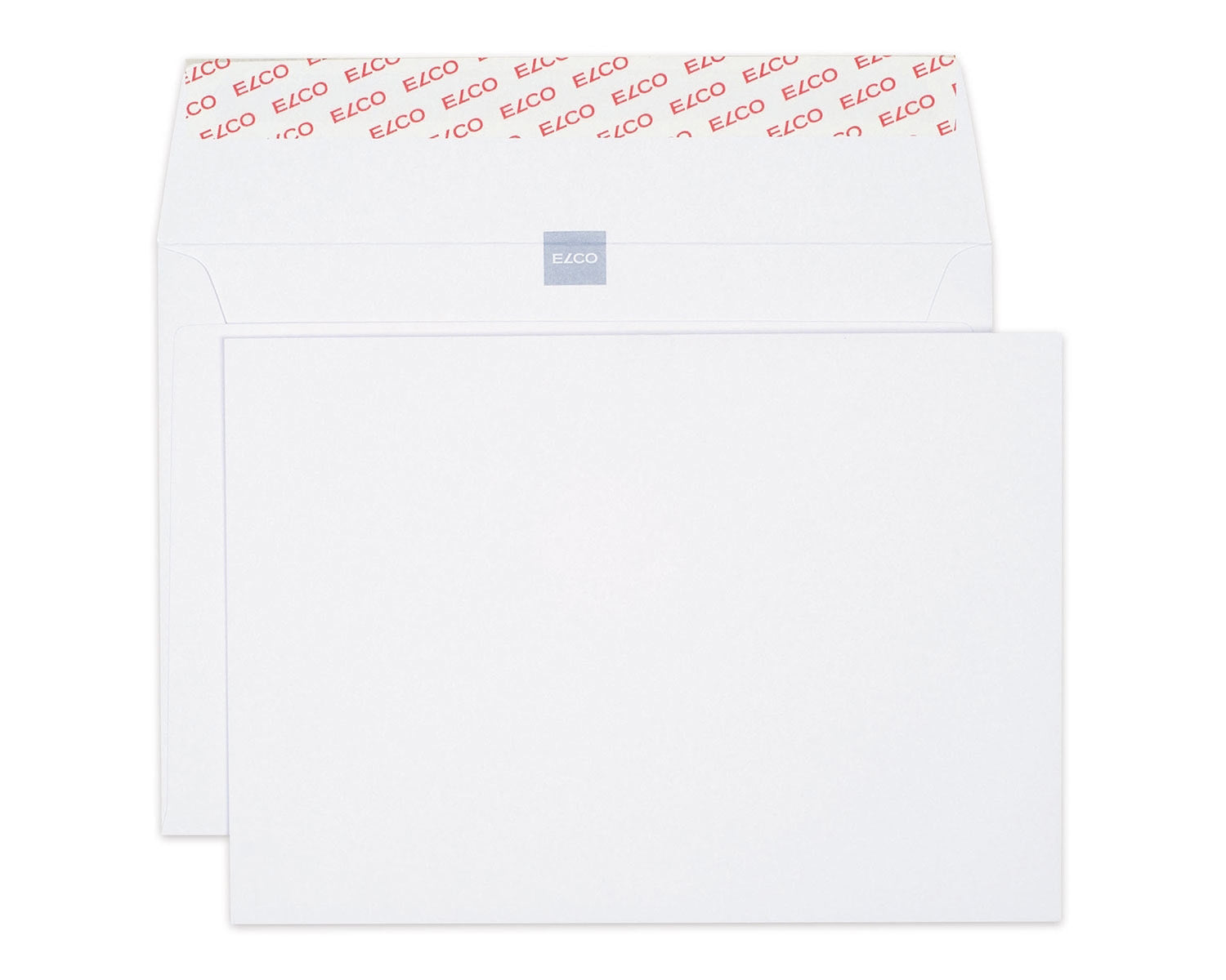 Elco Couvert C5, ohne Fenster, selbstklebend, hochweiss, 120 g/m², mit Innendruck – 500 Stk.