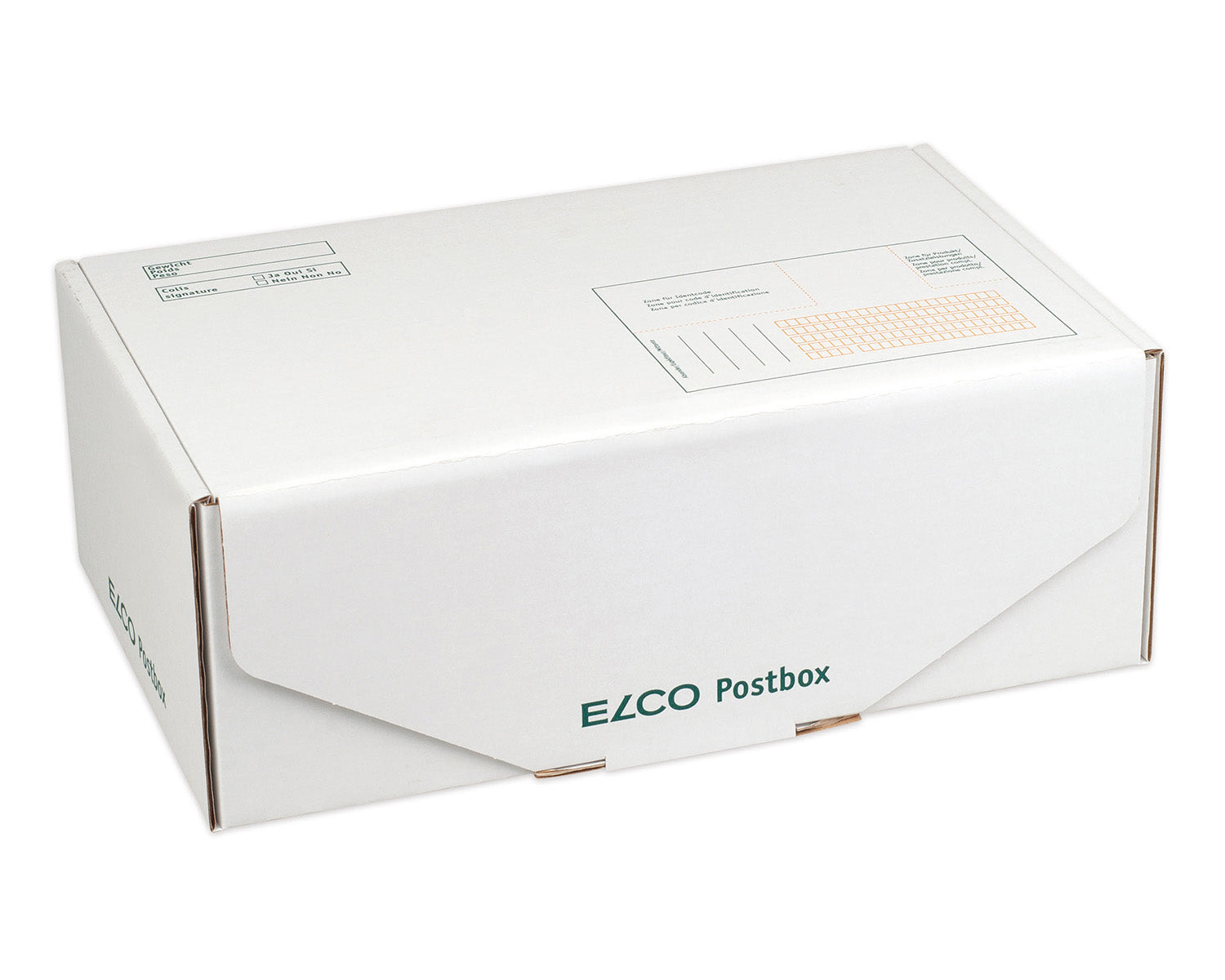 Elco Umzugsbox, weiss – 347 × 220 × 125 mm – 5 Stk.