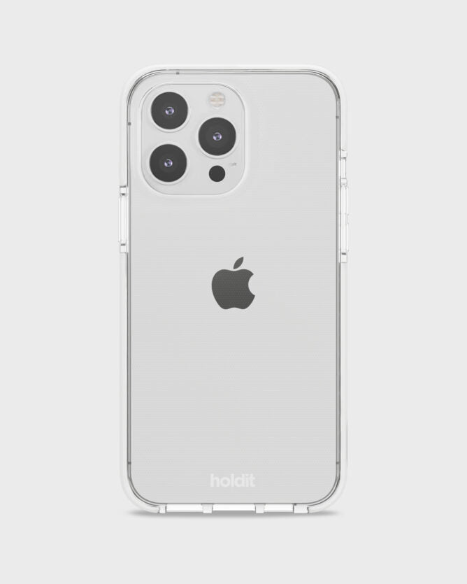 Holdit – Backcover – für Apple iPhone 14 Pro Max – transparent – TPU