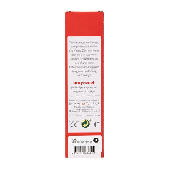 Bruynzeel Farbstift – Gelb, Ø 3,3 mm