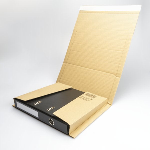 Versandkarton – 325 × 290 × 80 mm, selbstklebend, braun