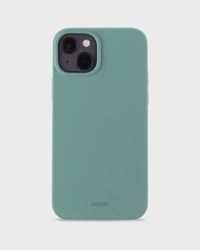 HoldIt Backcover – für Apple iPhone 14 Plus – grün – Silikon