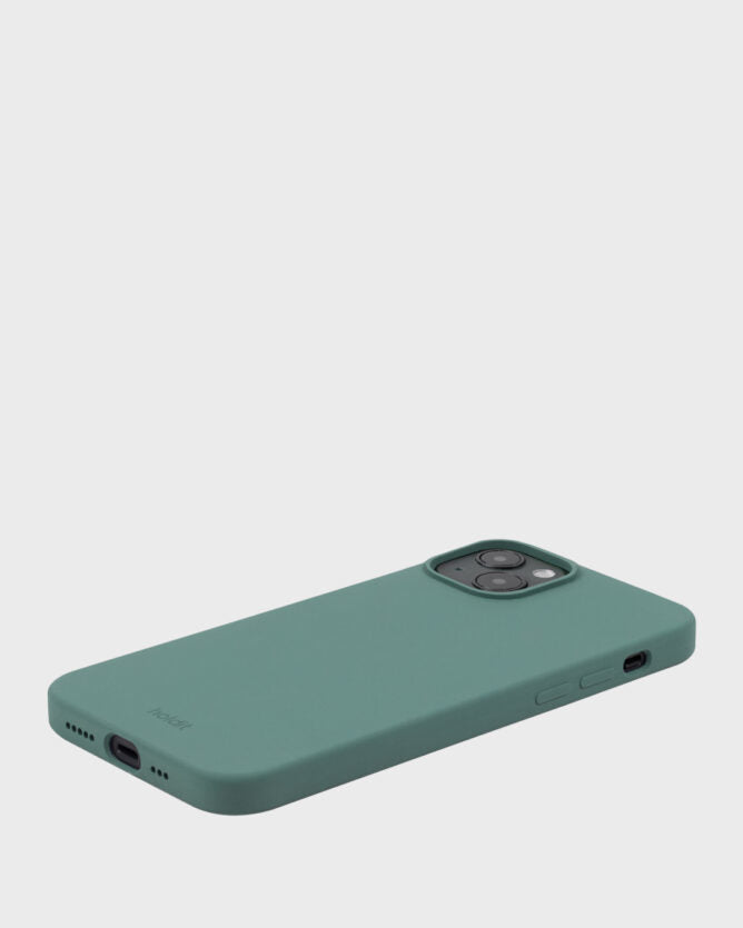 HoldIt Backcover – für Apple iPhone 14 Plus – grün – Silikon