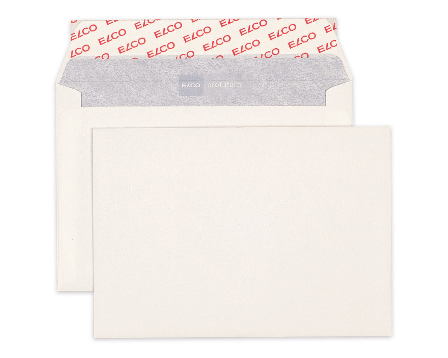 Elco Couvert C6, ohne Fenster, selbstklebend, naturweiss, 100 g/m², Recyclingpapier – 500 Stk.