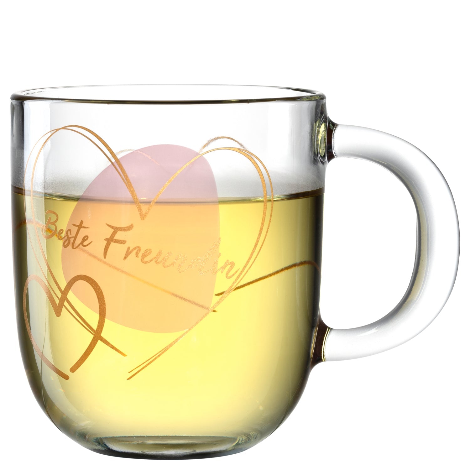 LEONARDO Kaffeetasse Emozione – 400 ml, Ø 8,7 cm (H 15 cm), Kalk-Natron-Glas, Transparent, mikrowellengeeignet