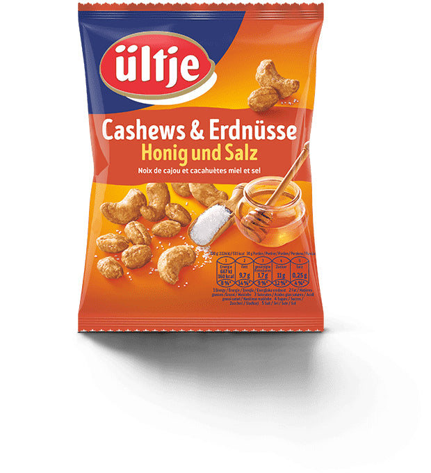 ultje Ültje Cashew-Erdnuss-Mix – Honig & Salz – 200 g