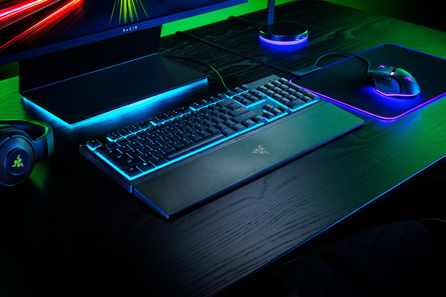 Razer Ornata V3 X – Gaming-Tastatur – Membran – kabelgebunden – USB-A – QWERTZ (CH) – RGB